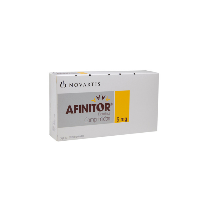 Afinitor 5 mg Caja c/30 Comprimidos