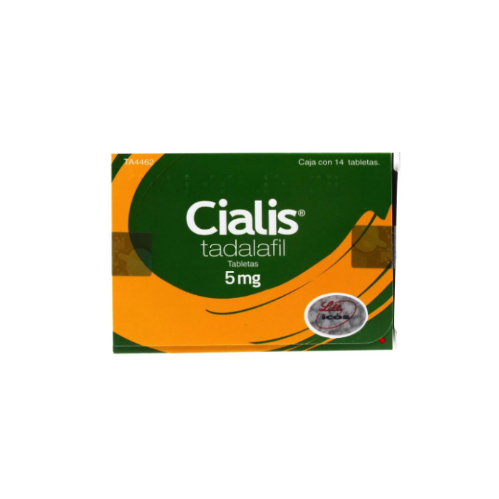 Cialis 5 mg Caja con 14 Tabletas