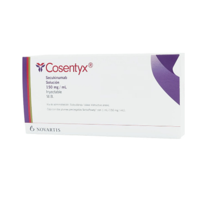 Cosentyx 150 mg/ml Caja c/2 plumas