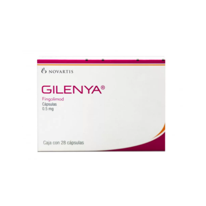 Gilenya 0.5 mg Caja c/28 Cápsulas