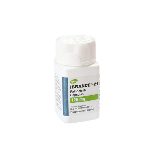 Ibrance 21 / 125 mg Frasco c/21 Cápsulas