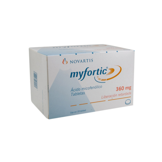 Myfotic 360 mg Caja c/120 Tabletas