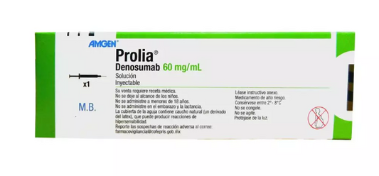 Prolia 60 mg/mL Solución Inyectable Caja Con 1 Jeringa Prellenada