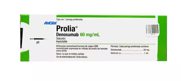 Prolia 60 mg/mL Solución Inyectable Caja Con 1 Jeringa Prellenada