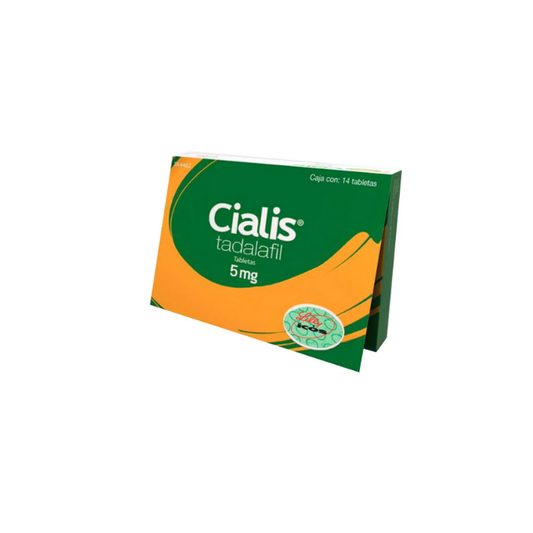 Cialis 5 mg Caja con 14 Tabletas