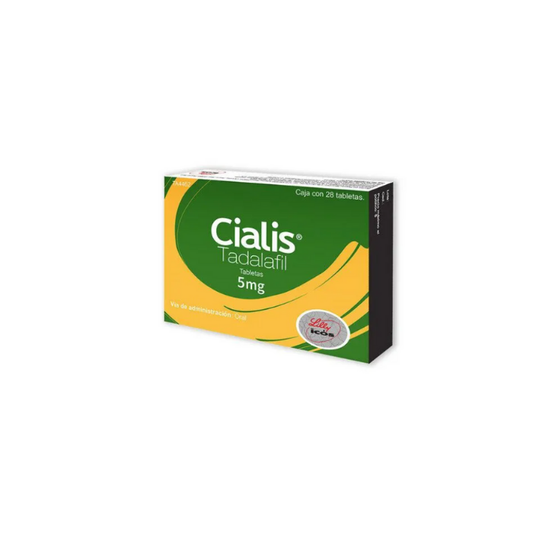 Cialis 5 mg Caja con 28 Tabletas