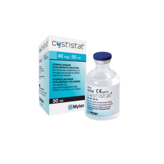 Cystistat 40 mg/50 ml Caja con Frasco Ámpula