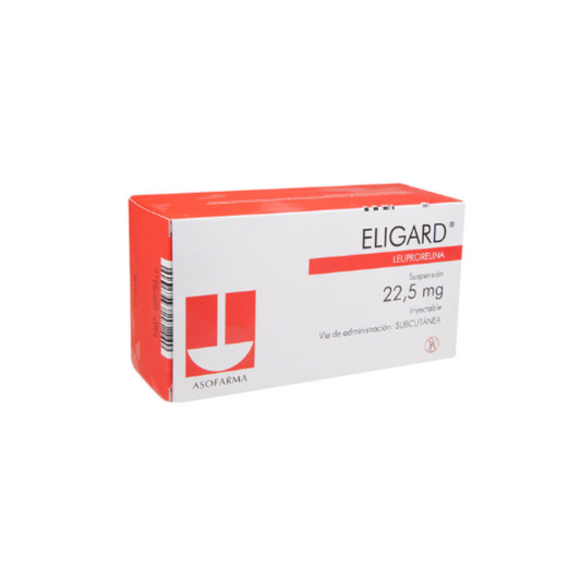 Eligard 22.5 mg Solución Inyectable - Caja con 2 Jeringas Prellenadas