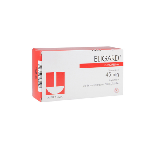 Eligard 45 mg Solución Inyectable - Caja con 2 Jeringas Prellenadas