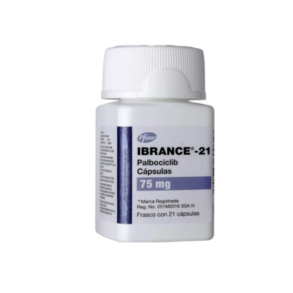 Ibrance 21 / 75 mg Frasco c/21 Cápsulas