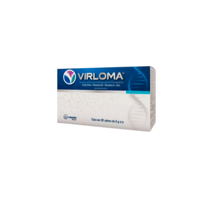 Virloma Caja con 30 sobres de 6 gramos c/u